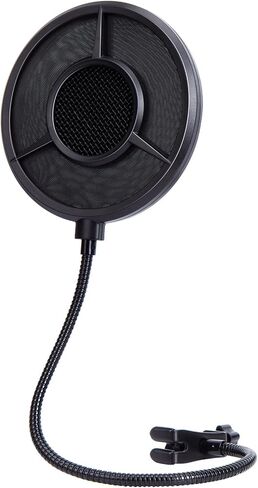 YOUSHARES Mic Boom Arm for Blue Yeti Microphone, HyperX QuadCast Mic, Fifine, Rode, Shure, Razer and Most Microphones, Flexible Metal Mic Arm Stand Desk Mount with 5 Freely Adjustable Joints in Saudi Arabia