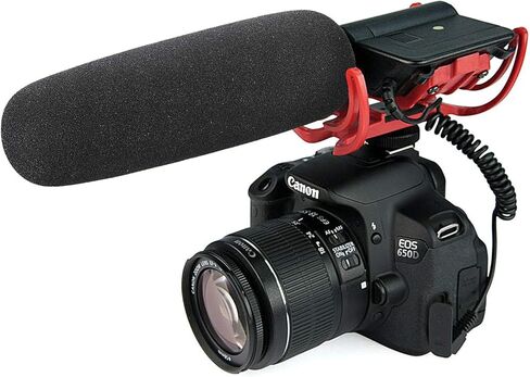غطاء وإسفنج للزجاج الأمامي من SUNMON لميكروفون Rode VideoMic، NTG2، NTG1 وWSVM، زجاج أمامي للميكروفون في الأماكن المغلقة والخارجية (عبوتان) in Kuwait