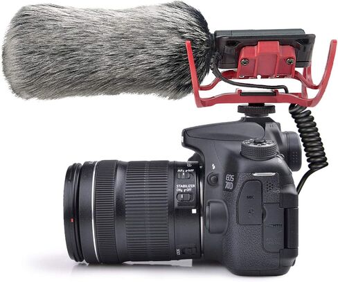 غطاء وإسفنج للزجاج الأمامي من SUNMON لميكروفون Rode VideoMic، NTG2، NTG1 وWSVM، زجاج أمامي للميكروفون في الأماكن المغلقة والخارجية (عبوتان) in Kuwait