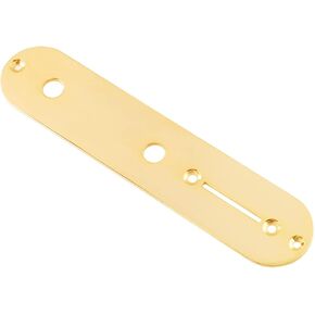 Rubatone Guitar Control Plate Compatible with Fender Tele Telecaster Squier Style Electric Guitar Metal Gold 34.2mm Width. in Saudi Arabia