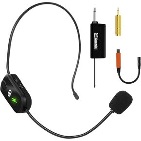 سماعة ميكروفون لاسلكية، جي دي جارد يو إس -86 يو اتش إف، مدى 48.8 متر لمكبر الصوت، مكبرات الصوت، معلم، أدلة سياحية، مدرب اللياقة البدنية (يدعم أجهزة الكمبيوتر / ماك / الكمبيوتر المحمول) in Kuwait