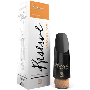 D'Addario Reserve Bb Clarinet Mouthpiece, Black (MCE-EV10)