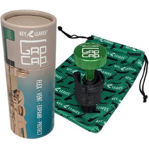 GapCap Alto Saxophone end plug flex fits in your sax, expands to fit your case, vents air to dry the body tube, and shock absorbs impact like no other end cap