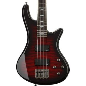 Schecter Stiletto Extreme 4 Bass Guitar - Black Cherry