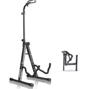 حامل جيتار صوتي قابل للطي على الأرض مع قفل آمن، حامل قابل للتعديل، جيتار كهربائي كلاسيكي، ملحقات كمان Ukelele in Kuwait