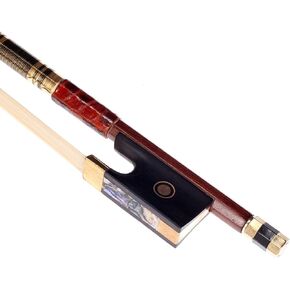 Advance 1/2 Size Violin Bow Pernambuco Octagonal Stick Real Horse Hair for Advance Students (Pernambuco Bow 1/2)