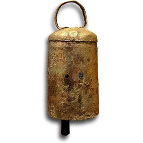 Six 2.75 inches high Tin Bells with Metal Striker Bell Chime in Saudi Arabia