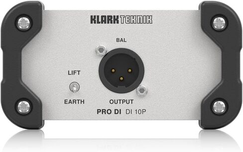 Klark Tekink PRO DI 10P صندوق DI السلبي مع مدخل ستيريو / مخرج أحادي مسمع، محول Midas ومجموعة ديناميكية ممتدة in Kuwait