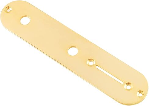 Rubatone Guitar Control Plate Compatible with Fender Tele Telecaster Squier Style Electric Guitar Metal Gold 34.2mm Width. in Saudi Arabia