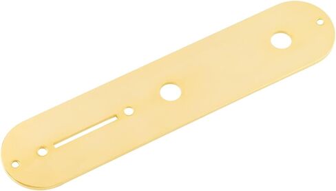 Rubatone Guitar Control Plate Compatible with Fender Tele Telecaster Squier Style Electric Guitar Metal Gold 34.2mm Width. in Saudi Arabia