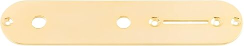 Rubatone Guitar Control Plate Compatible with Fender Tele Telecaster Squier Style Electric Guitar Metal Gold 34.2mm Width. in Saudi Arabia