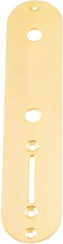 Rubatone Guitar Control Plate Compatible with Fender Tele Telecaster Squier Style Electric Guitar Metal Gold 34.2mm Width. in Saudi Arabia
