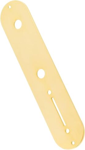 Rubatone Guitar Control Plate Compatible with Fender Tele Telecaster Squier Style Electric Guitar Metal Gold 34.2mm Width. in Saudi Arabia