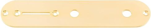 Rubatone Guitar Control Plate Compatible with Fender Tele Telecaster Squier Style Electric Guitar Metal Gold 34.2mm Width. in Saudi Arabia