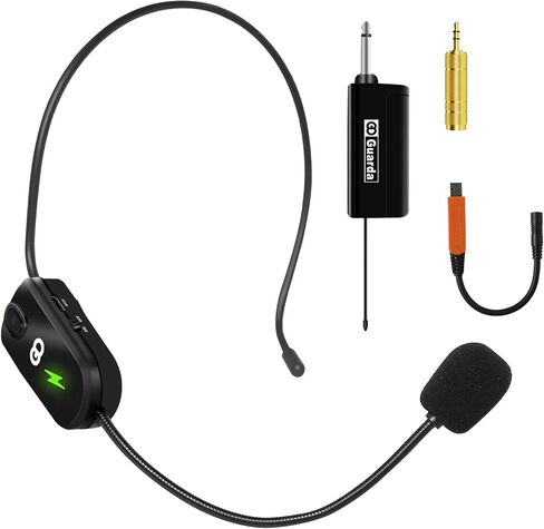 سماعة ميكروفون لاسلكية، جي دي جارد يو إس -86 يو اتش إف، مدى 48.8 متر لمكبر الصوت، مكبرات الصوت، معلم، أدلة سياحية، مدرب اللياقة البدنية (يدعم أجهزة الكمبيوتر / ماك / الكمبيوتر المحمول) in Kuwait