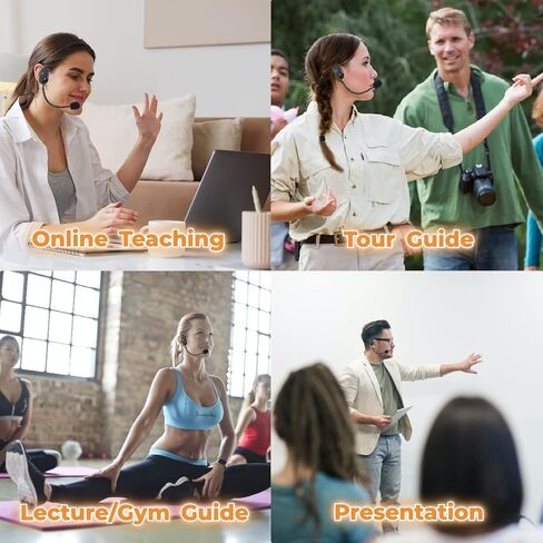 سماعة ميكروفون لاسلكية، جي دي جارد يو إس -86 يو اتش إف، مدى 48.8 متر لمكبر الصوت، مكبرات الصوت، معلم، أدلة سياحية، مدرب اللياقة البدنية (يدعم أجهزة الكمبيوتر / ماك / الكمبيوتر المحمول) in Kuwait