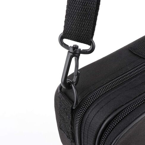 Jiayouy Lightweight Flute Case B-foot Flute Case Cover Bag Carry Bag with Adjustable Shoulder Strap & Plush Lining Black in Saudi Arabia