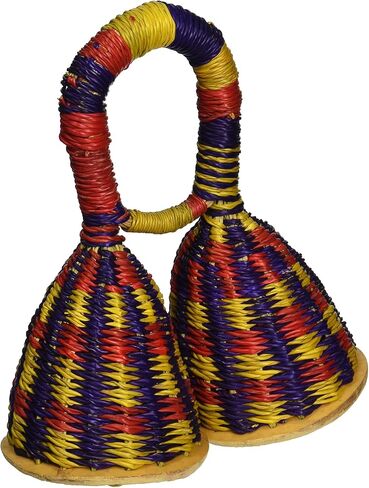 شيكر سلة من بذور كاكسي مزدوجة إفريقي - غانا. in Kuwait