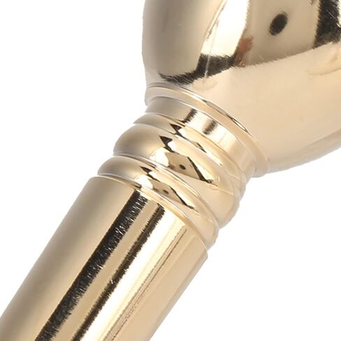 Talany Trombone Mouthpiece, Trombone Mouth Piece Classic Large Shank for Trombone Players for Tenor Trombones(gold) Talany49qsxk05bv6240-11 in Saudi Arabia