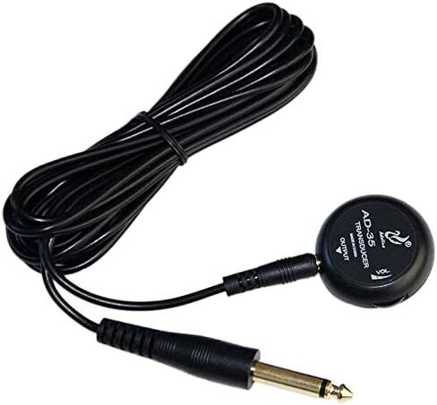 AD-35 Mini Piezo Pickup Contact Microphone Transducer with 3 Meters Cable for Acoustic Classical Folk Guitar in Saudi Arabia