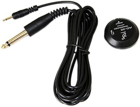 AD-35 Mini Piezo Pickup Contact Microphone Transducer with 3 Meters Cable for Acoustic Classical Folk Guitar in Saudi Arabia
