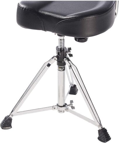 Boltd Drum Throne Made in Taiwan Adjustable Motorcycle Style with Large Backrest Seat Comfortable Drum Set Percussion Stool in Kuwait