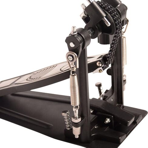 Double Bass Pedal,Two Chain Double Kick Drum Pedal,Bass Drum Pedal 2 way Beater Heads Heavy NO Slip in Kuwait