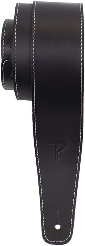 حزام جيتار من بيريز ليذرز ليمتد - جلد بيسبول (سلسلة) - اسود - قابل للتعديل - للجيتار الصوتي/الباس/الكهربائي - صنع في كندا (SP25S-7048) in Kuwait