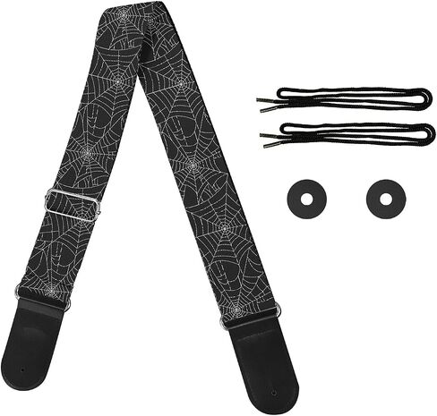 GLENLCWE Dragonfly Print Guitar Strap for Acoustic&Electric&Bass Guitars,Adjustable Guitar Strap in Saudi Arabia