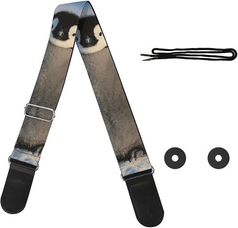 GLENLCWE Dragonfly Print Guitar Strap for Acoustic&Electric&Bass Guitars,Adjustable Guitar Strap in Saudi Arabia