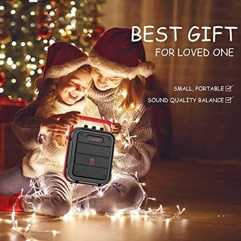 Shinco Bluetooth Speaker with Microphone, Portable Karaoke Machine with Remote Control, Audio Recording, FM Radio, Perfect for Kids in Saudi Arabia