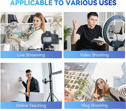MAXTOP 3 in 1 Mini Microphone Wireless Lavalier Microphones for iPhone, Android and Camera- 2.4G Cordless Double Mics with Noise Reduction-Professional Video Recording Lav Mic for Interview, Vlog in Kuwait