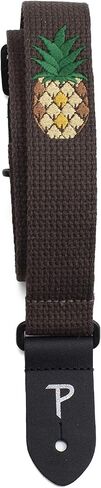 Perris Leathers CWS15EMB-7109 Cotton Ukulele Strap with Embroidered Design- 1.5", Hibiscus in Saudi Arabia