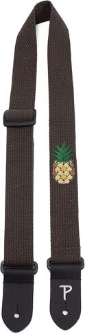 Perris Leathers CWS15EMB-7109 Cotton Ukulele Strap with Embroidered Design- 1.5", Hibiscus in Saudi Arabia
