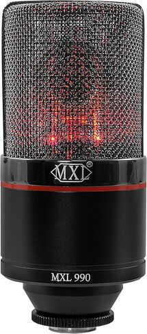 ميكروفون مكثف كبير من ام اكس ال 990 بليز مع ضوء ليد احمر in Kuwait