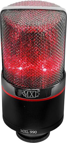 ميكروفون مكثف كبير من ام اكس ال 990 بليز مع ضوء ليد احمر in Kuwait