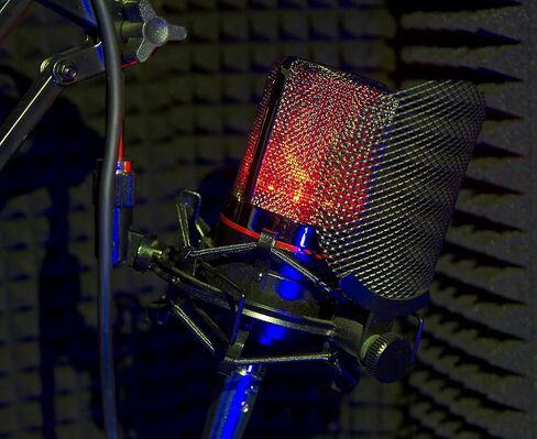 ميكروفون مكثف كبير من ام اكس ال 990 بليز مع ضوء ليد احمر in Kuwait