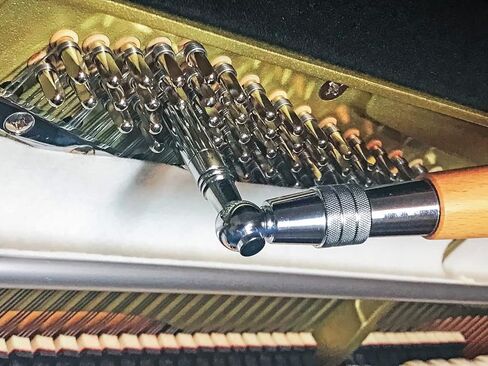 مجموعة ادوات ضبط البيانو الاحترافية - مفتاح ضبط مجموعة متنوعة من شوكات ضبط الصوت ومطرقة صغيرة ومفك براغي ملقط in Kuwait