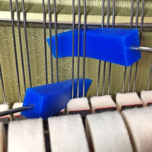 مجموعة ادوات ضبط البيانو الاحترافية - مفتاح ضبط مجموعة متنوعة من شوكات ضبط الصوت ومطرقة صغيرة ومفك براغي ملقط in Kuwait