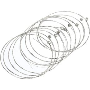 أوتار جيتار صوتية من MECCANIXITY، 85 سم/2.79 قدم B-2nd سلاسل - دافئة ومشرقة ومتوازنة حزمة من 10 نغمات in Kuwait