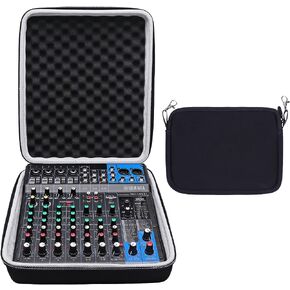 جراب صلب من XANAD لهاتف YAMAHA MG10XU أو MG10 أو MG0610-Input خلاط ستيريو مع غطاء تخزين صغير - حقيبة تخزين حمل in Kuwait