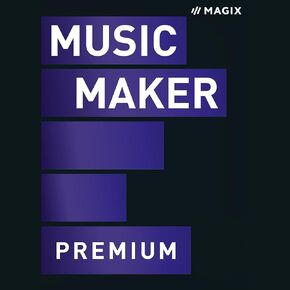 MAGIX Music Maker 2023 Premium - اصنع الموسيقى التي تحبها، برنامج صوتي، برنامج موسيقى، ترخيص Windows 10 / 11، I 1 PC in Kuwait