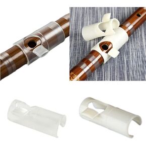 CCeCCe 2 Pack Flute Blowing Aid Blower Flute Mouthpiece Whistle Nozzle for Beginner Helper Universal Bamboo Flute Easy to Blow Wind Director Wooden Musical Instrument Kids Adults Learning Practice in Kuwait