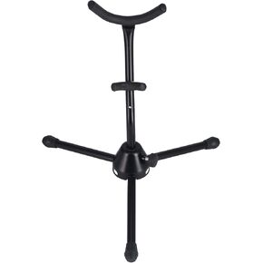 حامل ألتو ساكسفون، حامل ساكسفون قابل للطي، آلة موسيقية محمولة، تصميم قاعدة مثلثة، يوفر المساحة، تركيب بسيط in Kuwait