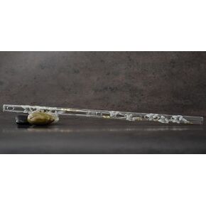 Hall Crystal Flute 21701 - فلوت زجاجي أوفست باللون G - زنبق أبيض in Kuwait