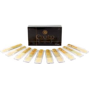 Cecilio Clarinet Reeds, 10-pack with Individual Plastic Case (Strength 2.0) in Saudi Arabia