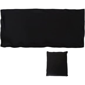 Sardoxx Black DJ Facade Scrim DJ Booth Scrim 19.5 × 44.2 بوصة مع حقيبة صغيرة