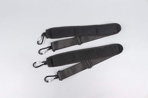 yinfente 2pcs Replacement Shoulder Strap Padded Universal Adjustable Bag Strap with Hooks for Laptop Violin case in Saudi Arabia