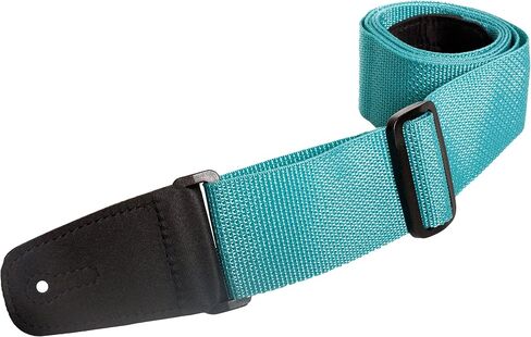 Henry Heller HPOLM-TEA 2-Inch Wide Vegan Nylon Guitar Strap - Teal in Saudi Arabia