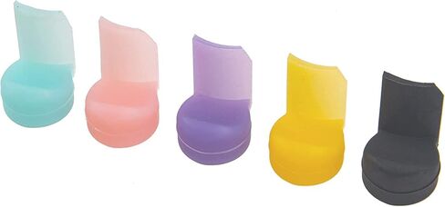 5 Pcs Clarinet Oboe Thumb Rest Cushion,Comfortable Soft Silicone Thumb Protector for Woodwind Instrument(5 Colors) in Saudi Arabia